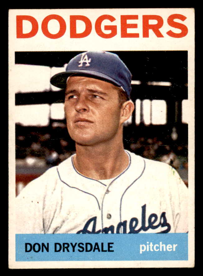1964 Topps Baseball #120 Don Drysdale Dodgers VG-EX 546168