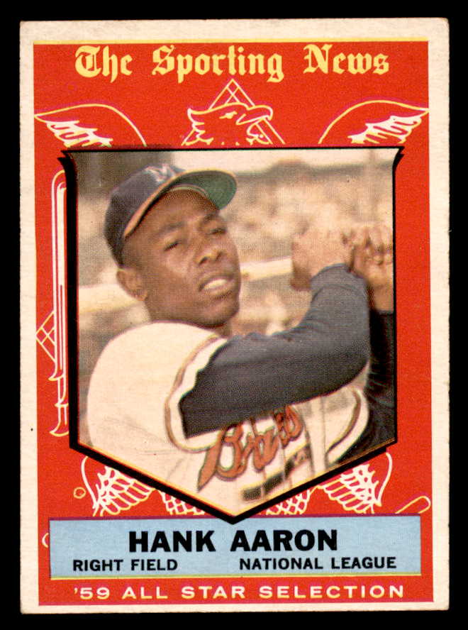 1959 Topps Baseball #561 Hank Aaron A.S. Braves VG-EX 546174