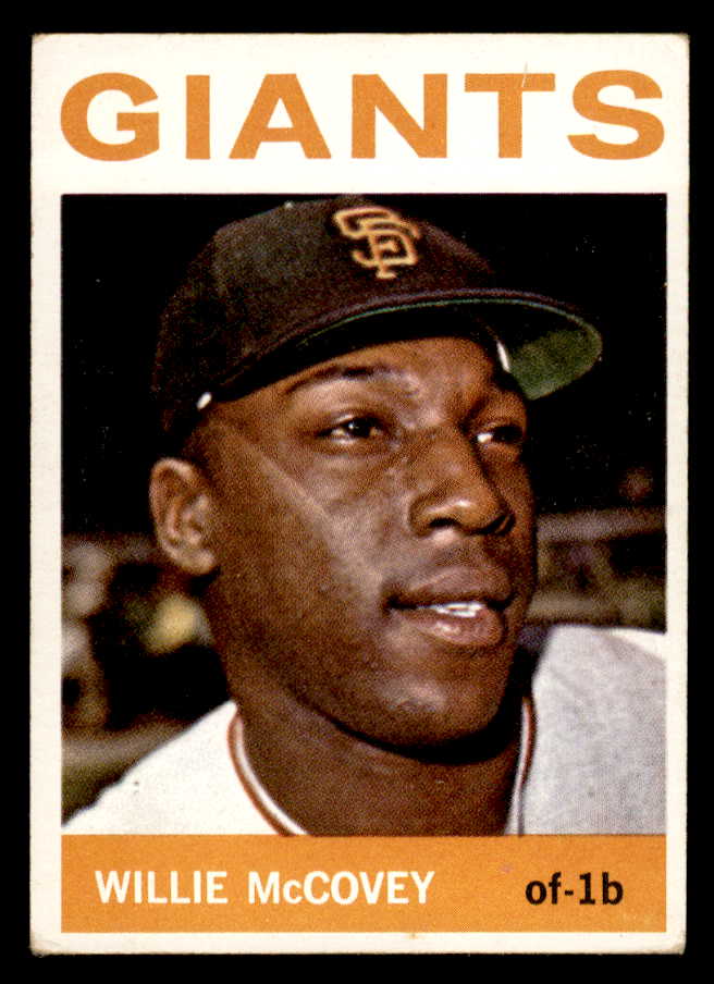 1964 Topps Baseball #350 Willie McCovey Giants VG-EX 546186