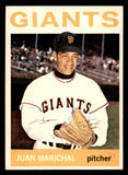 1964 Topps Baseball #280 Juan Marichal Giants EX 546192
