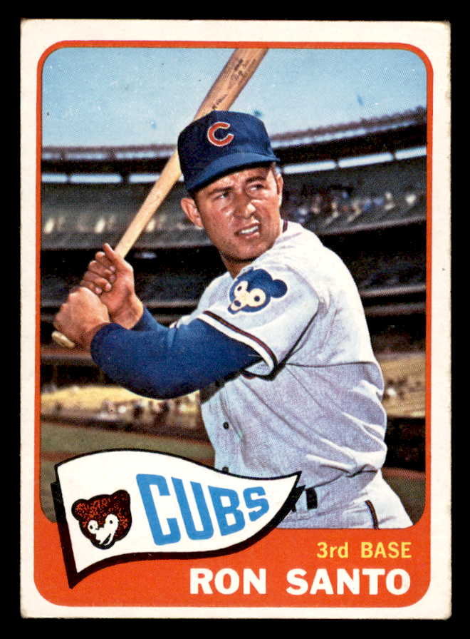 1965 Topps Baseball #110 Ron Santo Cubs VG-EX 546194