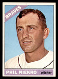 1966 Topps Baseball #028 Phil Niekro Braves VG-EX 546204