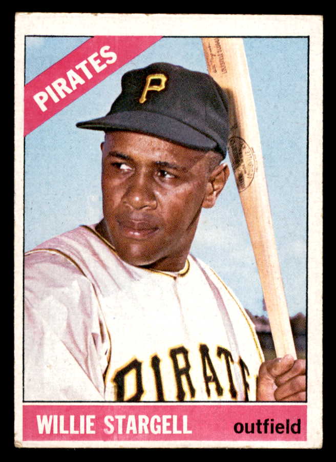 1966 Topps Baseball #255 Willie Stargell Pirates VG-EX 546206