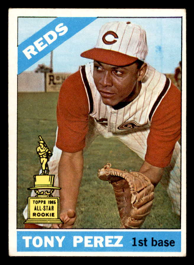 1966 Topps Baseball #072 Tony Perez Reds VG-EX 546207