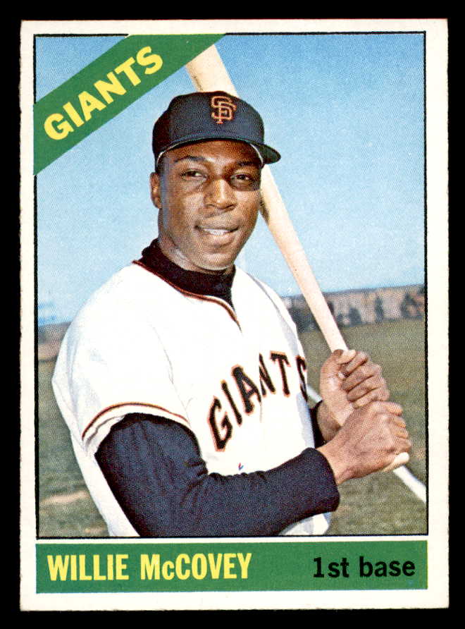 1966 Topps Baseball #550 Willie McCovey Giants EX-MT 546211