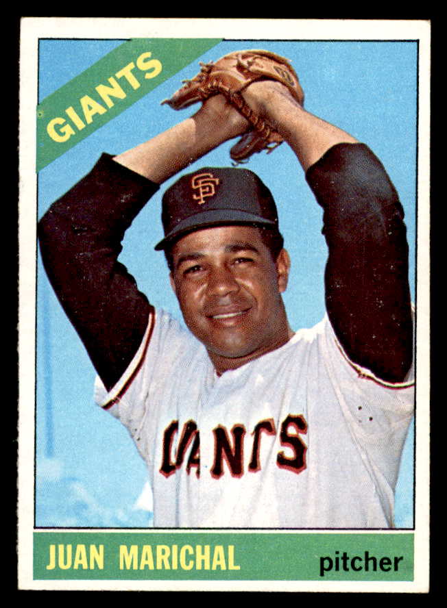 1966 Topps Baseball #420 Juan Marichal Giants EX-MT 546213