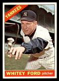 1966 Topps Baseball #160 Whitey Ford Yankees EX-MT 546218