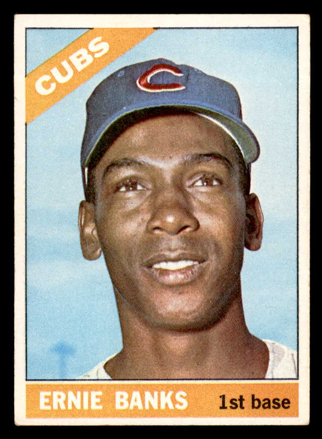1966 Topps Baseball #110 Ernie Banks Cubs VG-EX 546223