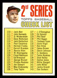 1967 Topps Baseball #103 Checklist 2 Mickey Mantle EX-MT 546224