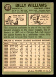 1967 Topps Baseball #315 Billy Williams Cubs VG-EX 546227