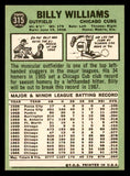 1967 Topps Baseball #315 Billy Williams Cubs NR-MT 546228