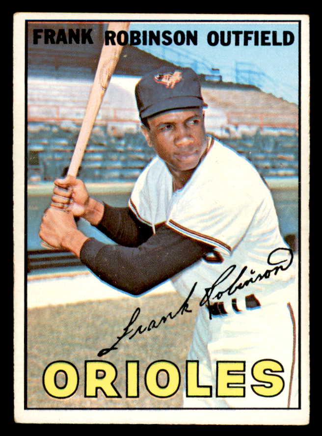 1967 Topps Baseball #100 Frank Robinson Orioles EX 546231