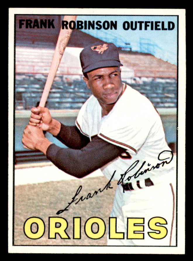 1967 Topps Baseball #100 Frank Robinson Orioles NR-MT 546232