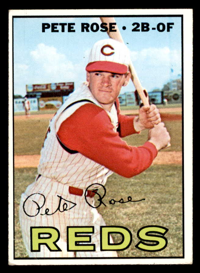 1967 Topps Baseball #430 Pete Rose Reds VG-EX 546233