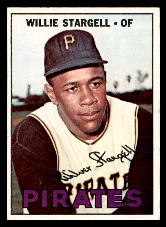1967 Topps Baseball #140 Willie Stargell Pirates EX-MT 546234