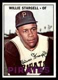 1967 Topps Baseball #140 Willie Stargell Pirates EX-MT 546234