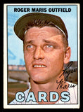 1967 Topps Baseball #045 Roger Maris Cardinals VG-EX 546236