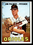 1967 Topps Baseball #475 Jim Palmer Orioles EX 546238