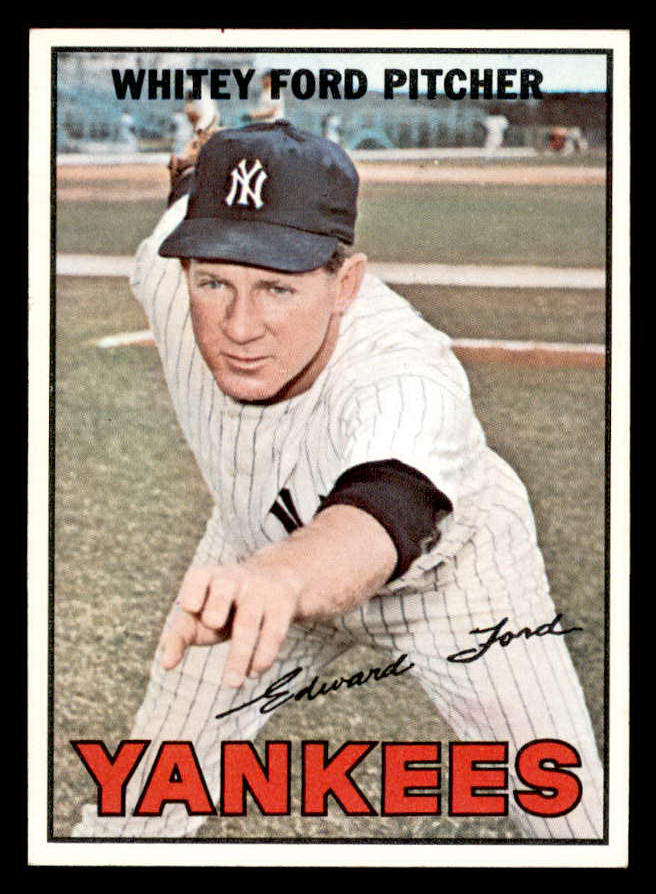 1967 Topps Baseball #005 Whitey Ford Yankees EX-MT 546240