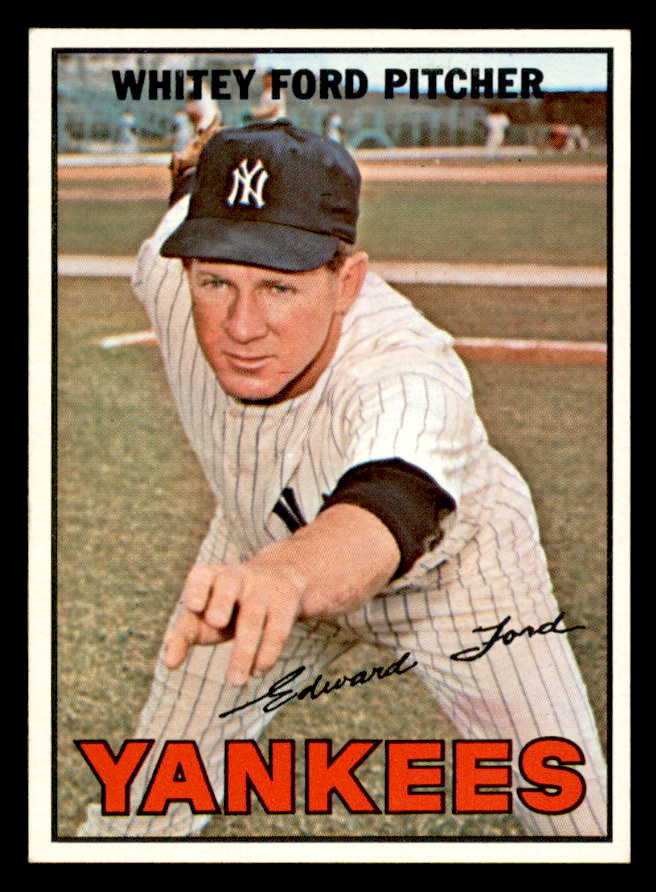 1967 Topps Baseball #005 Whitey Ford Yankees EX-MT 546241