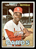 1967 Topps Baseball #285 Lou Brock Cardinals VG-EX 546242