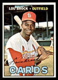 1967 Topps Baseball #285 Lou Brock Cardinals EX-MT 546243