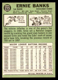 1967 Topps Baseball #215 Ernie Banks Cubs EX 546244