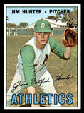 1967 Topps Baseball #369 Catfish Hunter A's NR-MT 546245