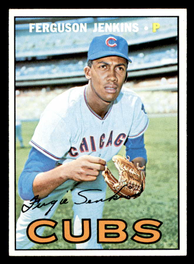 1967 Topps Baseball #333 Fergie Jenkins Cubs EX-MT 546247