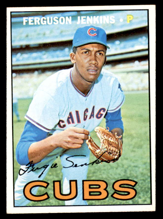 1967 Topps Baseball #333 Fergie Jenkins Cubs EX-MT 546248