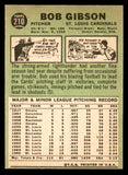 1967 Topps Baseball #210 Bob Gibson Cardinals EX-MT 546249