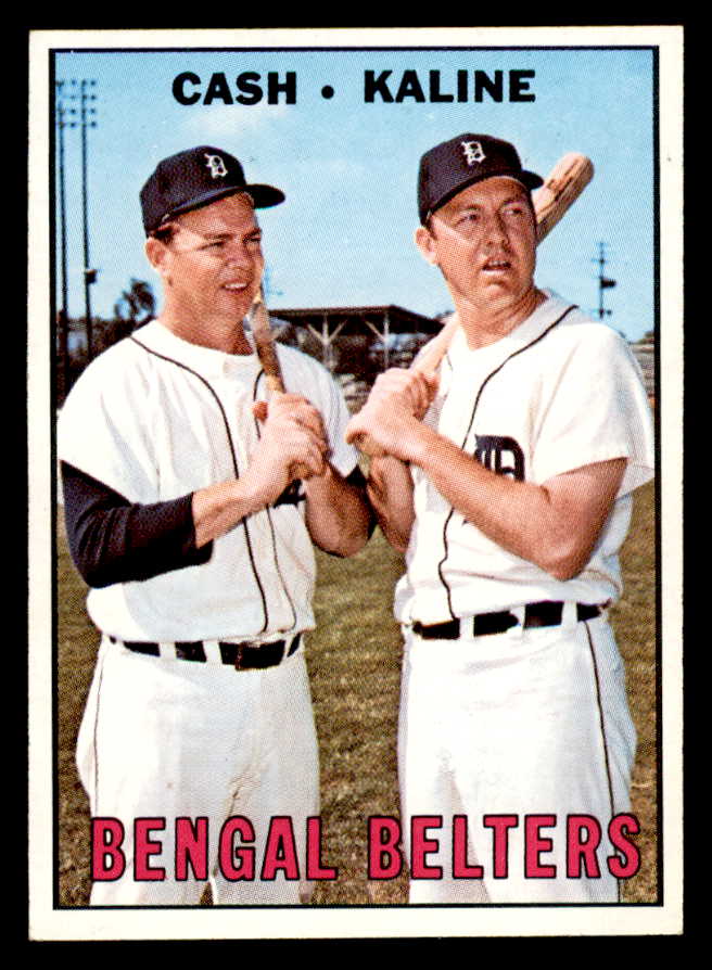 1967 Topps Baseball #216 Al Kaline Norm Cash EX-MT 546250