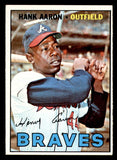 1967 Topps Baseball #250 Hank Aaron Braves EX-MT 546262