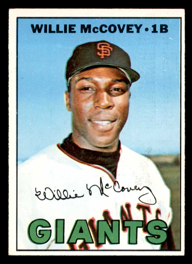1967 Topps Baseball #480 Willie McCovey Giants EX 546266