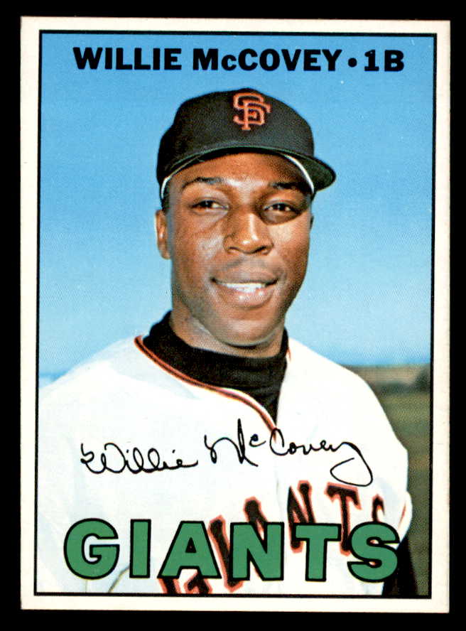 1967 Topps Baseball #480 Willie McCovey Giants NR-MT 546267