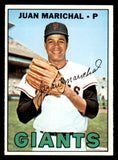 1967 Topps Baseball #500 Juan Marichal Giants EX 546270
