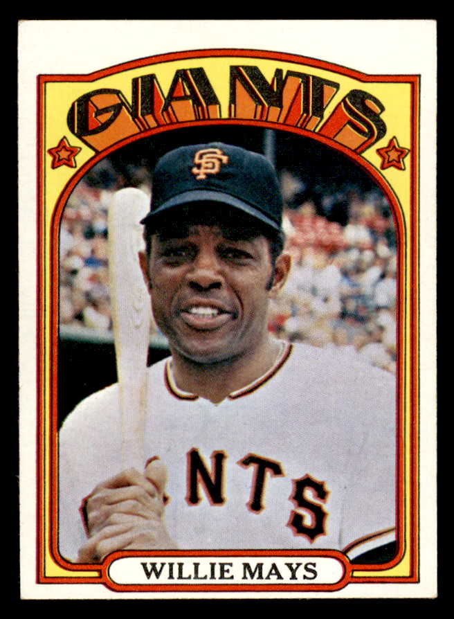 1972 Topps Baseball #049 Willie Mays Giants EX-MT 546274