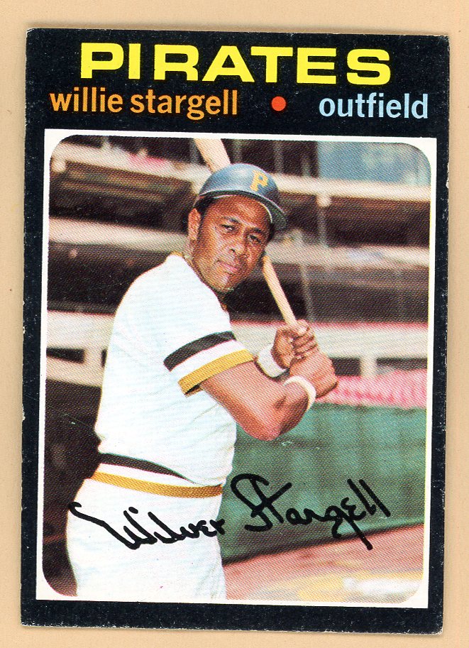 1971 Topps Baseball #230 Willie Stargell Pirates EX 546292