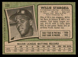 1971 Topps Baseball #230 Willie Stargell Pirates EX 546292