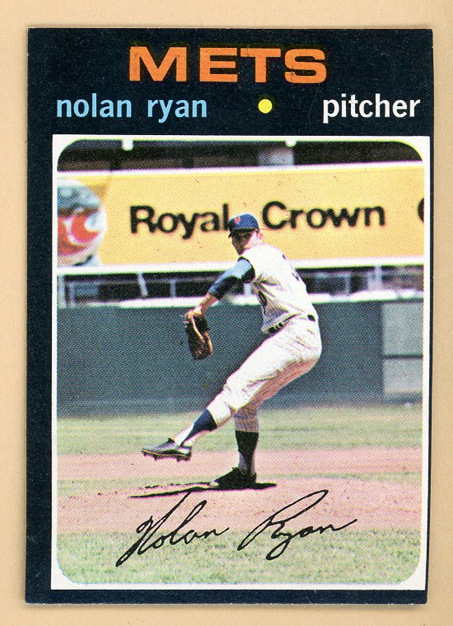 1971 Topps Baseball #513 Nolan Ryan Mets VG-EX 546296