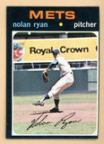 1971 Topps Baseball #513 Nolan Ryan Mets VG-EX 546296
