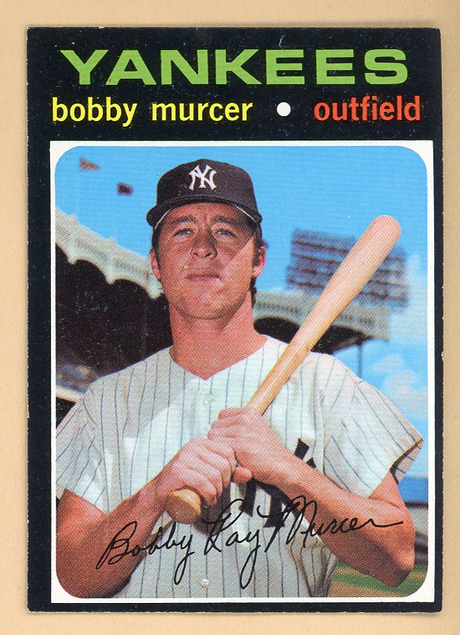 1971 Topps Baseball #635 Bobby Murcer Yankees EX-MT 546299