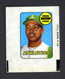 1969 Topps Baseball Decals Reggie Jackson A's VG-EX 546302