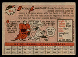 1958 Topps #374 Brooks Lawrence Reds Signed Autographed