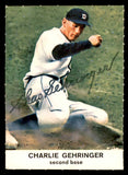 1961 Golden Press #010 Charles Gehringer Tigers Signed Autographed