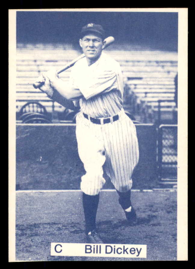 1975 TCMA Bill Dickey Yankees Signed Autographed