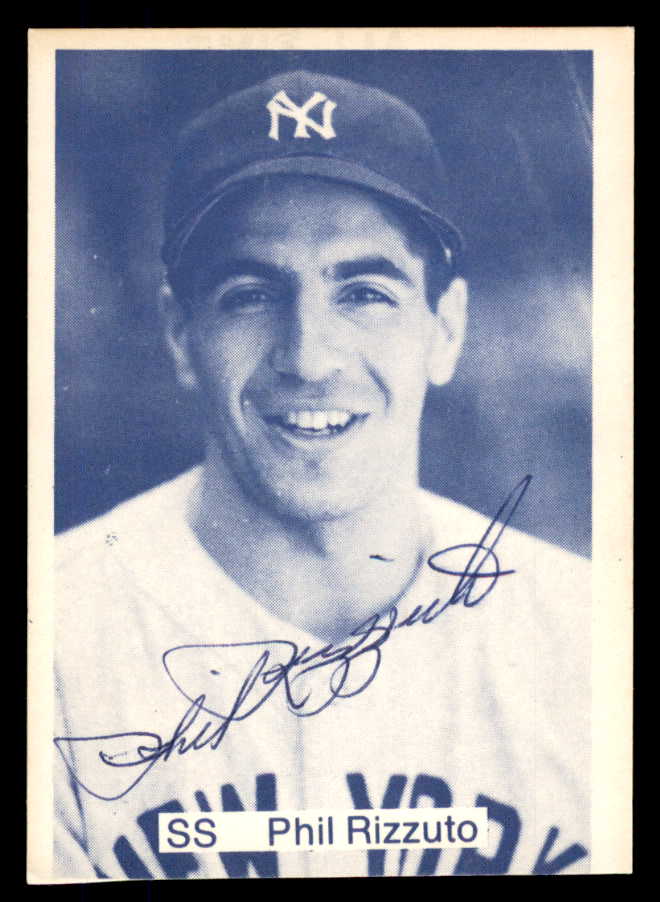 1975 TCMA Phil Rizzuto Yankees Signed Autographed