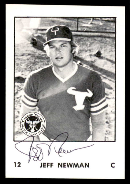 1976 Cramer #012 Jeff Newman Tucson Signed Autographed