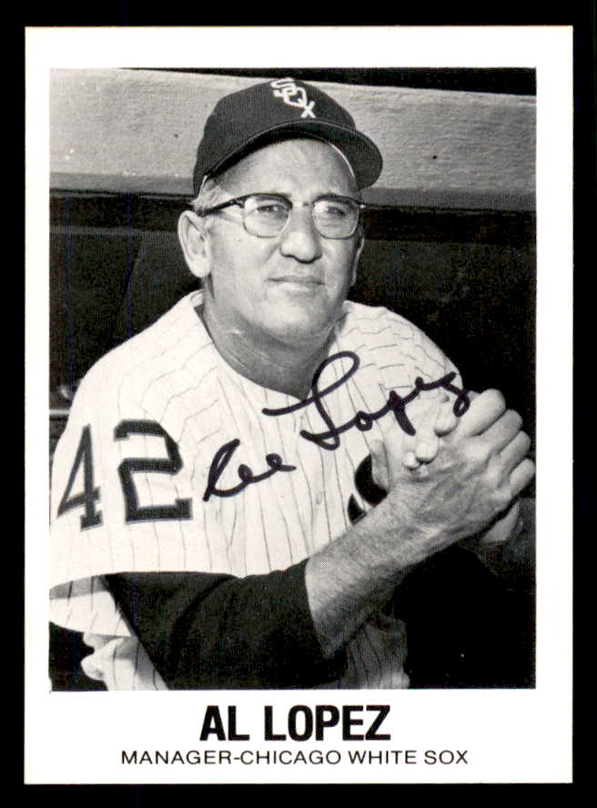 1977 TCMA #032 Al Lopez White Sox Signed Autographed