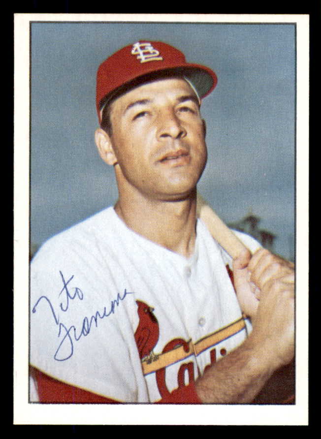1978 TCMA #231 Tito Francona Cardinals Signed Autographed